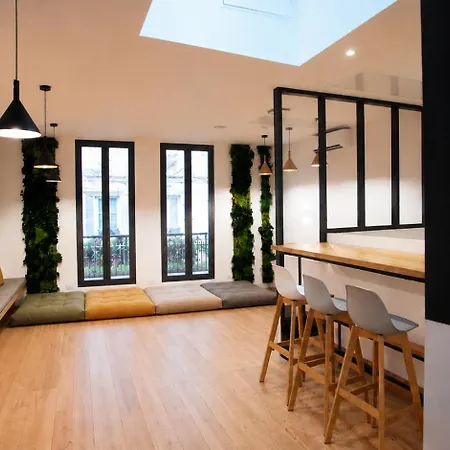 Kapslový hotel Espace Entier Centre De Paříž